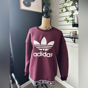 Adidas • Vintage Long Sleeve Cardigan • L/18